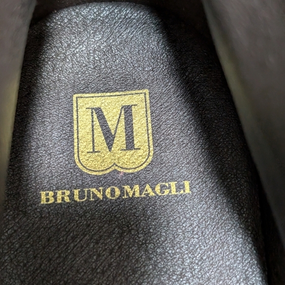 Bruno Magli Brett Lug Sole in Cognac Brown... Size 12 main image 8